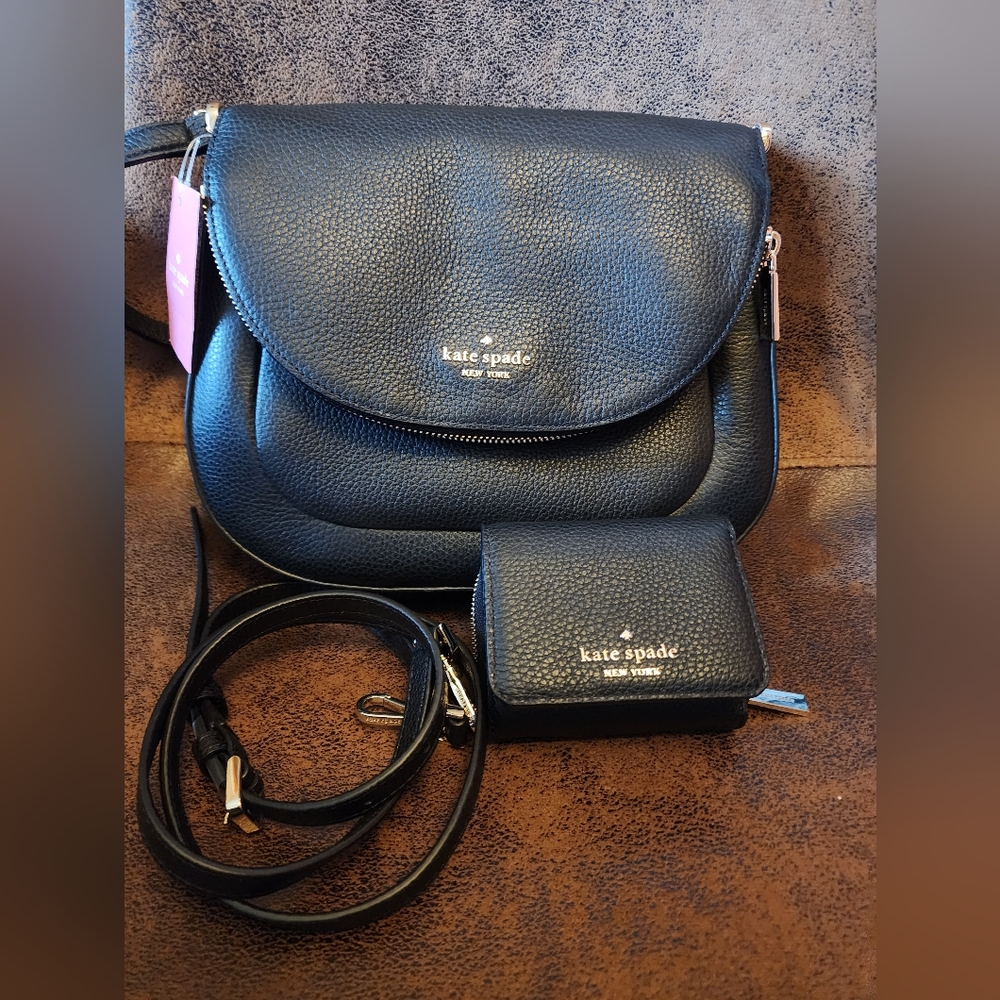 NWT Kate Spade Medium Flap Shoulder Bag Leila